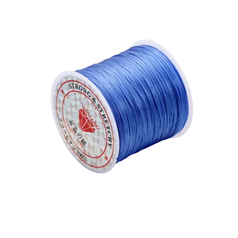 Hilo elástico de 10 metros y 0,7mm, línea de cristal redonda, cordón elástico de goma de nailon, cuerda elástica para fabricación de joyas, pulsera de cuentas 5