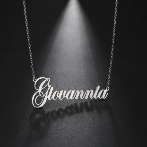 Collar de nombre personalizado sipuris collar personalizado collar de oro collar de acero inoxidable collar de mujer hombre joyería personalizada regalo de Navidad