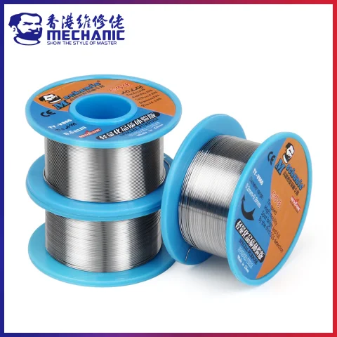 MECÁNICO TY-V866 40g Núcleo de colofonia suave 183 ℃   Punto de fusión 0,2-0,8 mm Cable de soldadura ambiental de alta pureza Cable de hierro con flujo de soldadura