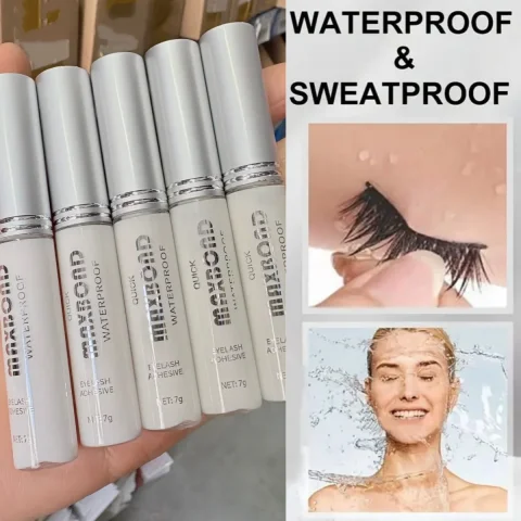 Pegamento para pestañas postizas invisibles de secado rápido, 7g, estilismo, transparente, Natural, pegamento para extensión de pestañas postizas, adhesivo, maquillaje impermeable *