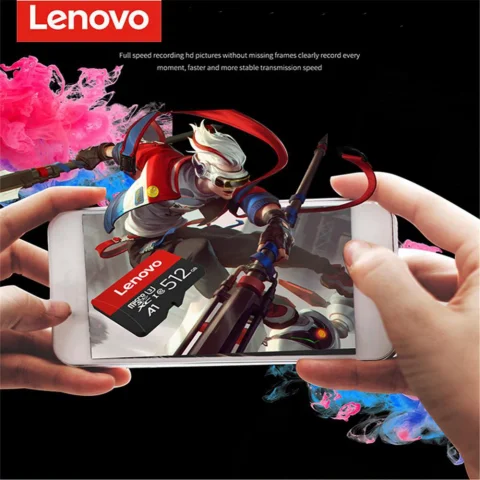 Tarjeta Micro SD Lenovo de 1 TB, Clase 10, Alta Velocidad, Video 4K, Tarjetas Flash TF SD de 256 GB, 128 GB, 64 GB, Tarjeta TF para Teléfonos, Cámaras, Drones 5