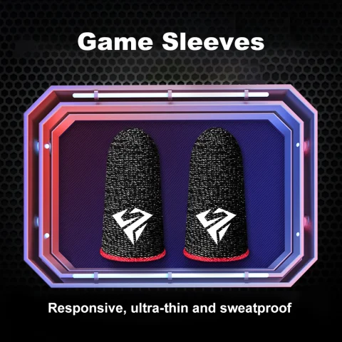 Guantes con yema del dedo para juegos móviles, 10 Uds., para jugadores PUBG, a prueba de sudor, antideslizantes, pantalla táctil, funda para el dedo, transpirable