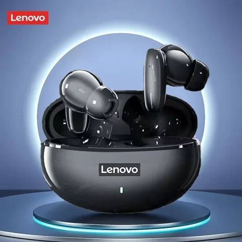 Auriculares inalámbricos Bluetooth originales Lenovo, auriculares deportivos con batería de larga duración, auriculares para juegos de modo dual, auriculares HD para llamadas con micrófono