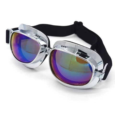 Mooreaxe Gafas de motocicleta Gafas Retro piloto Steampunk Jet casco Gafas máscara ciclismo Oculos Gafas Vintage 3