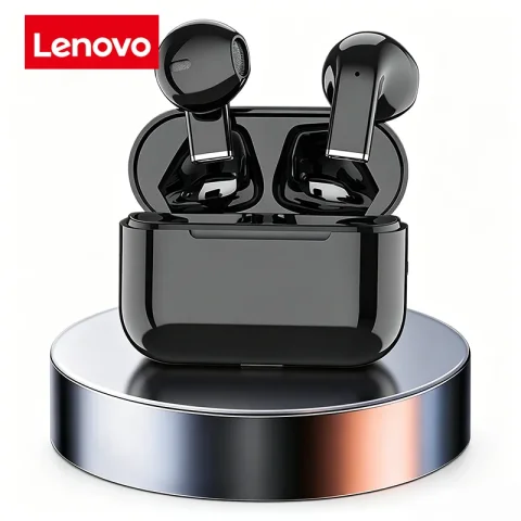 Auriculares Inalámbricos Bluetooth Lenovo, Larga Duración de Batería, Cancelación de Ruido, Auriculares Deportivos Compatibles con iPhone y Xiaomi