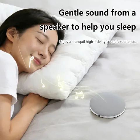 Altavoz Bluetooth Lenovo Thin Pillow para Dormir, Dispositivo de Audio Portátil para la Mesita de Noche, Larga Duración de Batería, Sonido HiFi Excelente con Función de Temporizador 5