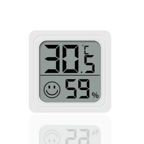 Termómetro Digital LCD, higrómetro para interiores, medidor electrónico de temperatura y humedad, Sensor, estación meteorológica para el hogar ﻿