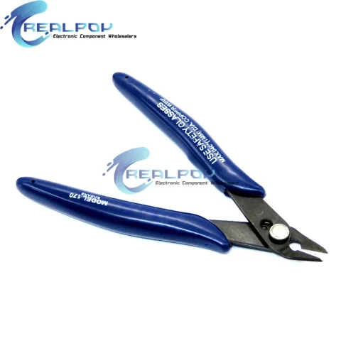 PLATO 170 Wishful Clamp, Alicates de Corte Diagonal Electrónicos para Bricolaje, Cortador de Alambres, Piezas para Impresoras 3D