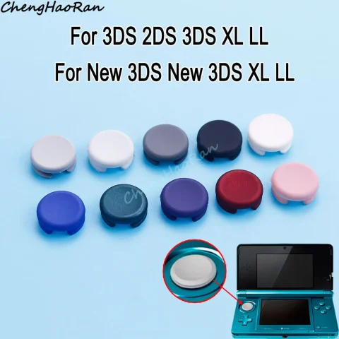 1 Pieza de Repuesto de Joystick Analógico para 3DS XL LL, Cubierta de Empuñadura para el Control Analógico, Botón Circular para Reparar o Reemplazar el Nuevo 2DS 3DS LL XL