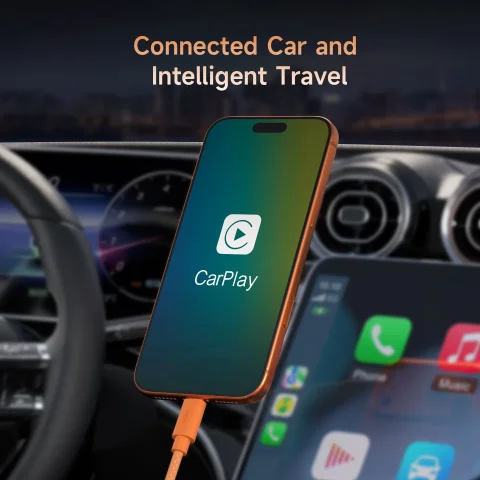 Cable USB C a USB C Hagibis, Cable de Carga Rápida Tipo-C de 240W, Conector de Cuña, Cable Cargador PD3.1 para iPhone 17 Pro Max, Tablet, Carplay 5