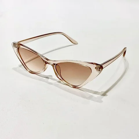 Gafas de sol estilo ojo de gato para mujer, lentes Retro con montura pequeña, protección UV400, accesorios de moda para la calle 4