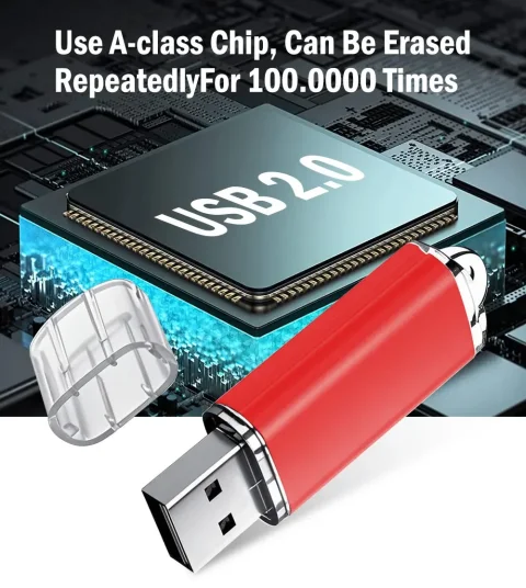 Memoria USB de 128GB 64GB 32GB 16GB 8GB 4GB USB 2.0, Pendrive de Alta Velocidad, Memorias USB, Pendrive, Flash Disk, флешка 5