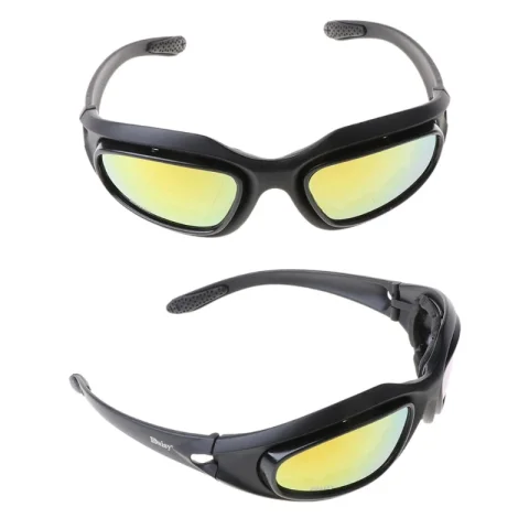 Gafas de sol polarizadas a prueba de viento para motocicleta, lentes para montar en bicicleta, envoltura deportiva, 1 ud.