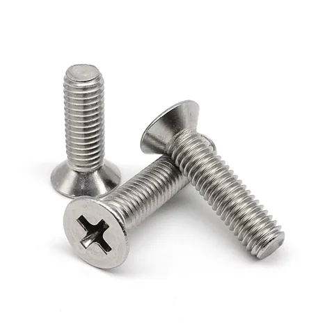 Tornillos de Cabeza Plana y Cabeza Avellanada Phillips HZYUEGOU M1 M1.2 M1.4 M1.6 M2 M2.5 M3 M3.5 M4 M5 M6 M8, Acero Inoxidable 304 A2-70 4