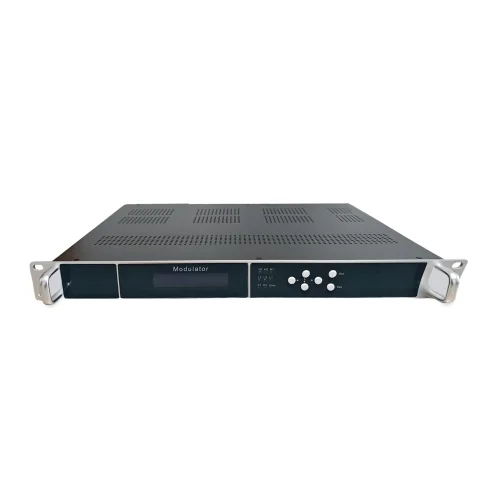Modulador de TV por Cable de 8, 16, 24, 32 Canales IP a RF, ASI a RF, Equipo Front-End para DVB-T, ISDB-T, DVB-C, ATSC 4