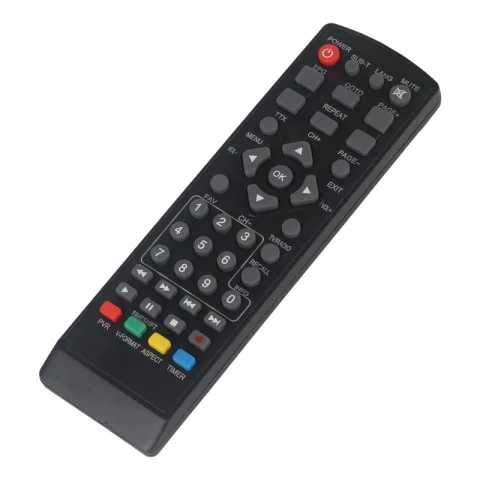 Control remoto adecuado para DVB-T2 para televisión inteligente STB HDTV para decodificador inteligente Control remoto Digital de alta definición