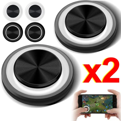 Controlador de teléfono inteligente, Joystick, Control de juego, pantalla táctil, Joypad para IPad, IPhone, tableta Android, controlador de juego de operación suave