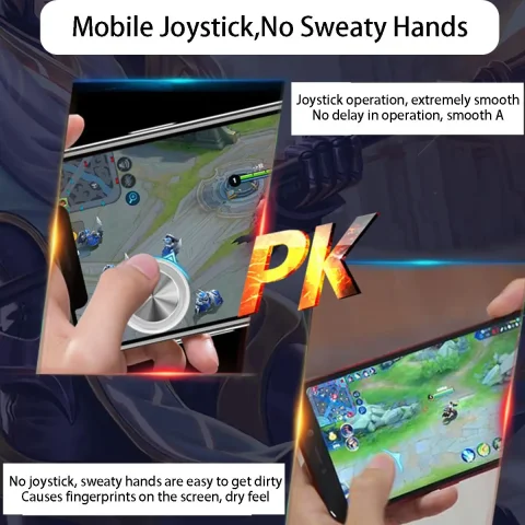 Controlador de teléfono inteligente, Joystick, Control de juego, pantalla táctil, Joypad para IPad, IPhone, tableta Android, controlador de juego de operación suave