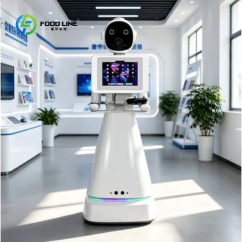 Robot Fotográfico con Rotación Automática Compatible con Smartphones, Robot Inteligente para Grabación de Videos en Vivo y Fotografía