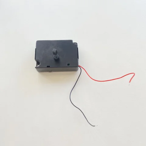 Pantalla giratoria con cable, movimiento de reloj giratorio de 360 grados para plataforma giratoria artesanal