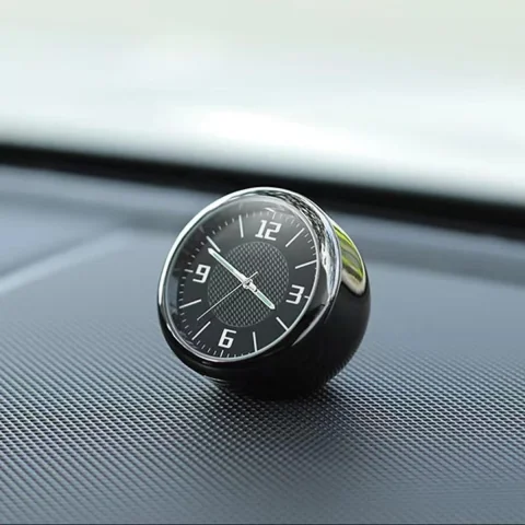 Reloj luminoso para coche, mini reloj para coche, multifunción, cuarzo para coche, reloj de escritorio para coche, decoración para coche, reloj electrónico