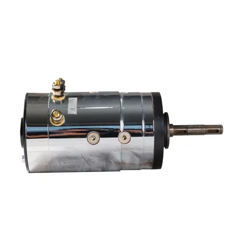 Motor de CC de 24 V y 1,5 kW para vehículos eléctricos, rueda motriz con certificación CE, sistema de tracción de alta resistencia para vehículos de 1000-5000 kg