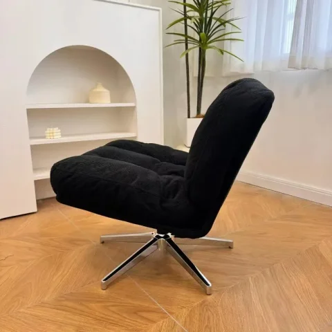 Sillón de Lujo Ligero, Individual, Estilo Medieval, de Alta Gama, para Sala de Estar, Silla de Descanso, Sofá