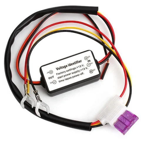 Controlador de luz diurna para coche, controlador de retardo LED, arnés de encendido/apagado automático, módulo de controlador, relé DRL 5