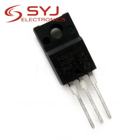10 unids/lote P6NK90Z P6NK90ZFP 6A 900V nuevo original TO-220 In Stock