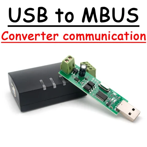 MBUS a módulo Maestro Esclavo USB, M-BUS, depuración de datos, comunicación para medidor de electricidad, medidor de agua y energía, medidor de calor