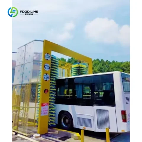 Lavadora de Autobuses Comercial Personalizada de Gran Tamaño, Máquina de Lavado de Autos de Alta Eficiencia