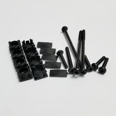 Juego de tornillos para consola de juegos PS2 3w, tornillos, cubierta de goma antipolvo, piezas de reparación de botones