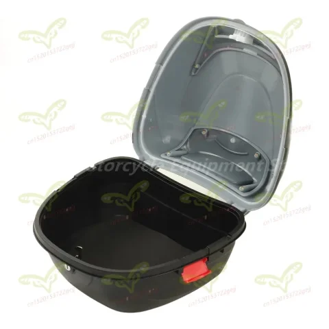 Caja Trasera de Gran Capacidad para Motocicleta, Caja de Almacenamiento Impermeable para Motocicleta Eléctrica, Caja de Seguridad para Bicicleta Eléctrica, Caja para Cascos 5