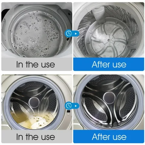 Limpiador efervescente, tableta para lavadora, limpieza profunda, esterilización eficiente, desodorante para moho, descontaminación, herramienta de limpieza del hogar 3