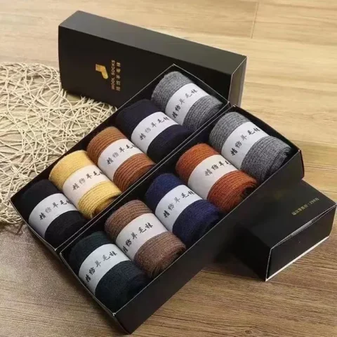Calcetines para mujer 2024 Otoño Invierno Color sólido cálido transpirable calcetines de mujer moda larga medias casuales mujeres