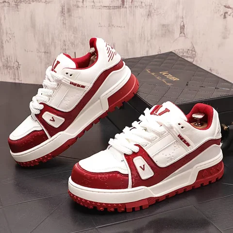 Zapatos de fiesta de boda de diseñador, zapatillas informales de moda de otoño, mocasines de ocio con punta redonda y parte inferior gruesa para caminar en la oficina