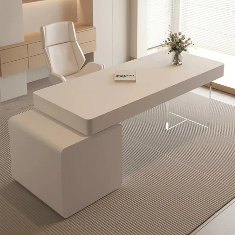 Escritorios y Estaciones de Trabajo Minimalistas para Oficina, Escritorio para Escritura en Casa, Mesa de Consulta para Salón de Belleza y Consultorio Médico, Mesas para Computadora