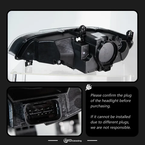 Faro Delantero para BMW X5 E70 2007-2013, Accesorios para Auto, LED DRL Hella 5, Lente Xenón HID H7, X5 E70 5