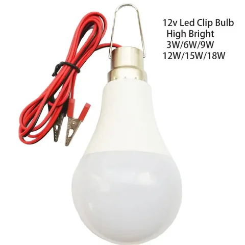 Bombilla LED DC 12v 12v - 85v 3W 5w 9w 12w 15w 18W con Lámpara LED controlada por cable de 1,2 m 6000k decoración del hogar Lámpara LED decoración del hogar
