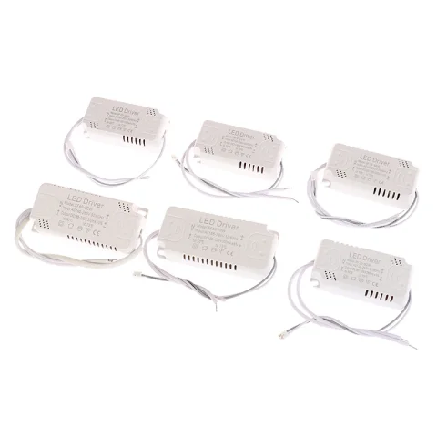 Controlador LED Placa de 300mA 8-24W 20-36W 30-50W 36-60W 50-70W 60-80W Unidad de fuente de alimentación LED Iluminación para luz LED del controlador
