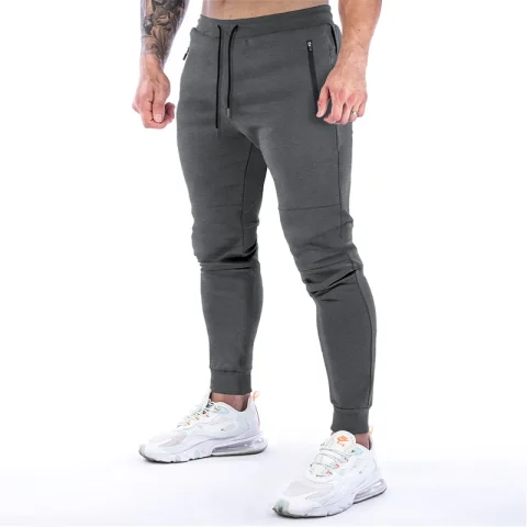 Pantalones informales a la moda para hombre, pantalones deportivos para gimnasio, pantalones de chándal de entrenamiento para hombre, pantalones para correr, pantalones Cargo tipo lápiz, ropa para hombre 1