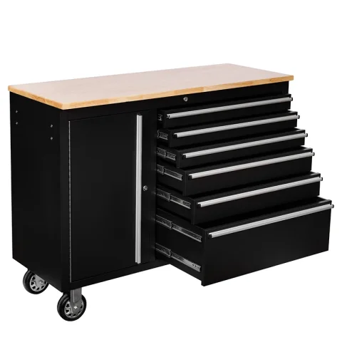Caja de herramientas Gabinete de herramientas para taller de reparación de automóviles con 7 cajones Gabinete de herramientas con cajón industrial de tamaño personalizable