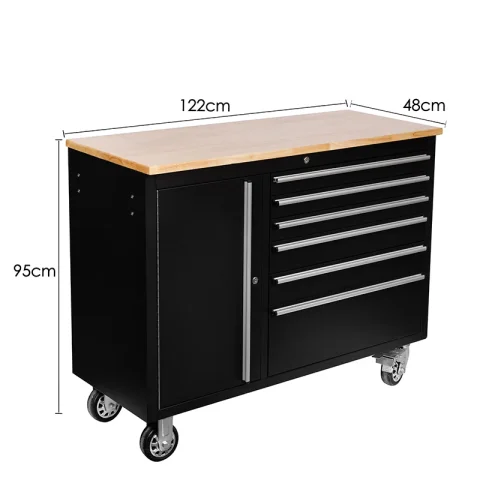 Caja de herramientas Gabinete de herramientas para taller de reparación de automóviles con 7 cajones Gabinete de herramientas con cajón industrial de tamaño personalizable