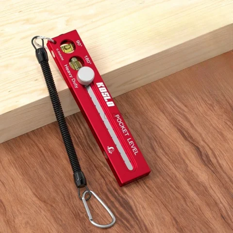 Regla de precisión para carpintería, regla de bolsillo, regla deslizante, regla métrica/pulgadas, regla de precisión de aluminio con tope deslizante de metal para riel en T