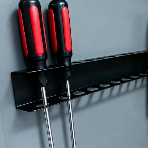 Soporte organizador de herramientas de Metal, montaje en pared, alicates montados en la pared, martillo, destornilladores, llaves, estante, organizador, herramientas manuales para taller 4