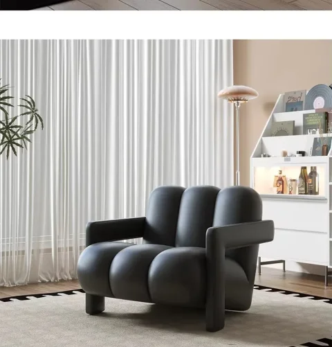 Sillón para sala de estar, hotel familiar, salón de belleza, departamento de ventas, sillón de negociación de ocio 5