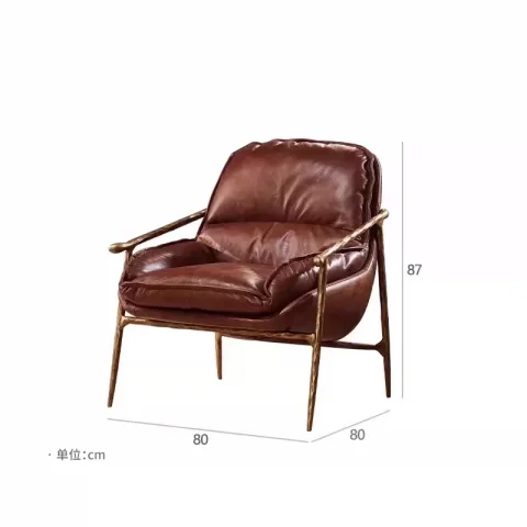 Sillones de Salón y Dormitorio Cómodos para Adultos, Sofá, Sillón de Salón, Muebles de Mediados de Siglo