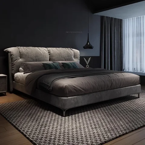 Dormitorio principal europeo, Cama de diseño para niños, Cama para dos personas, salón de Hotel, almacenamiento moderno, Cama Inteligente, accesorios para el hogar