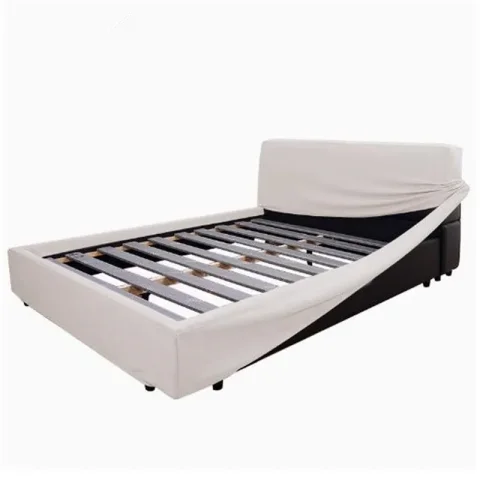 Funda para marco de cama y cabecera de cama, personalizada, bien hecha, perfecta, conectada, colchas, por tela gruesa y acogedora de gamuza sintética