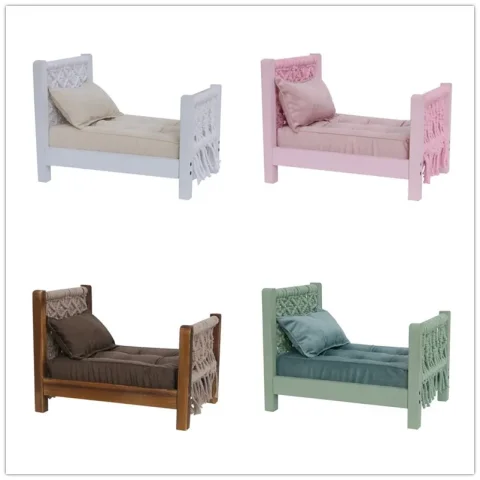 Cama de fotografía para recién nacido, silla de Porps, accesorios de cojín de sofá asistido 2